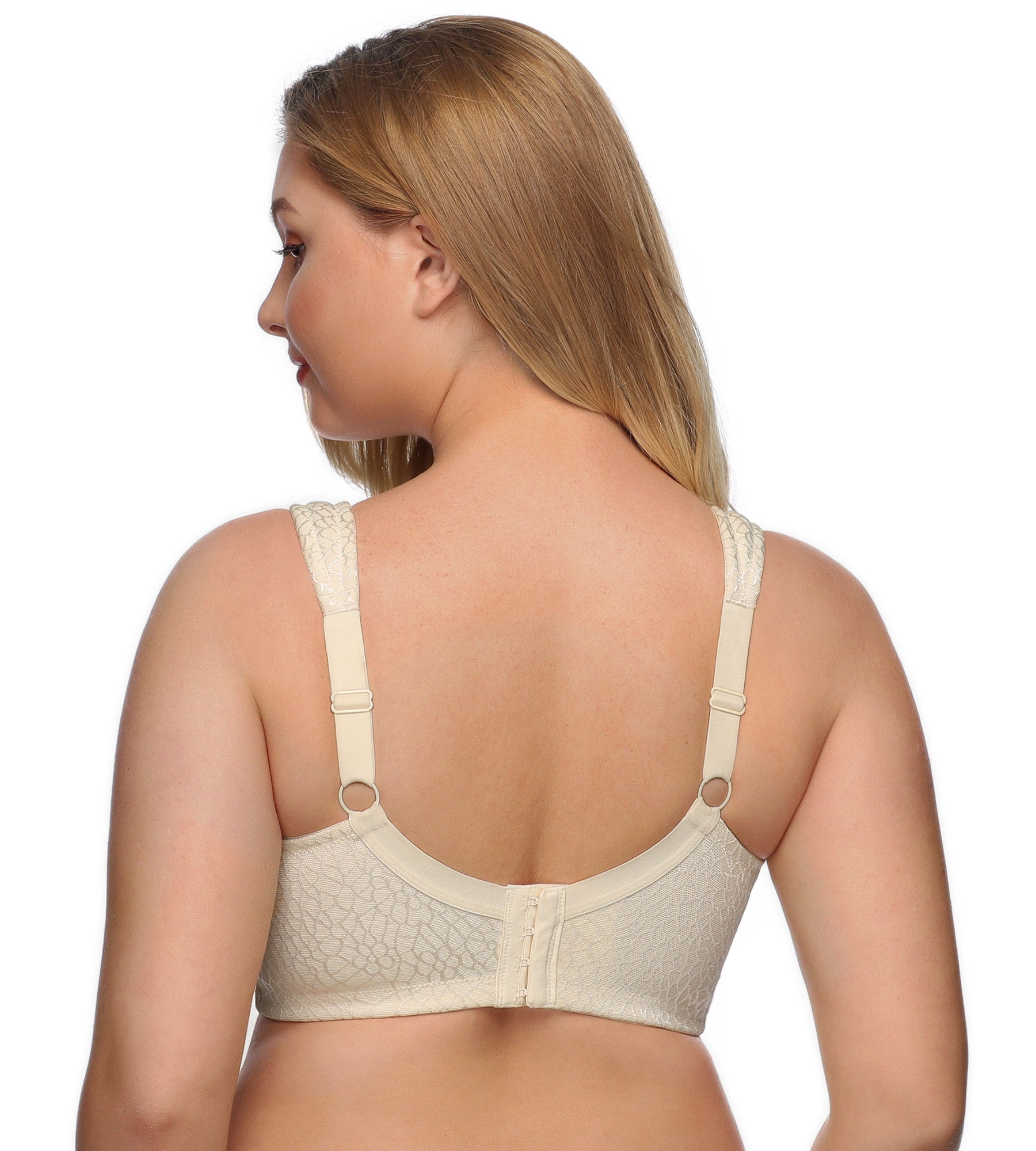 355 Full Figure Minimizer Bra Beige