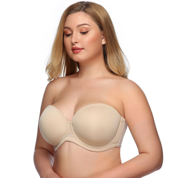 356 Multiway Strapless Full Figure Bra Beige – DOTVOL