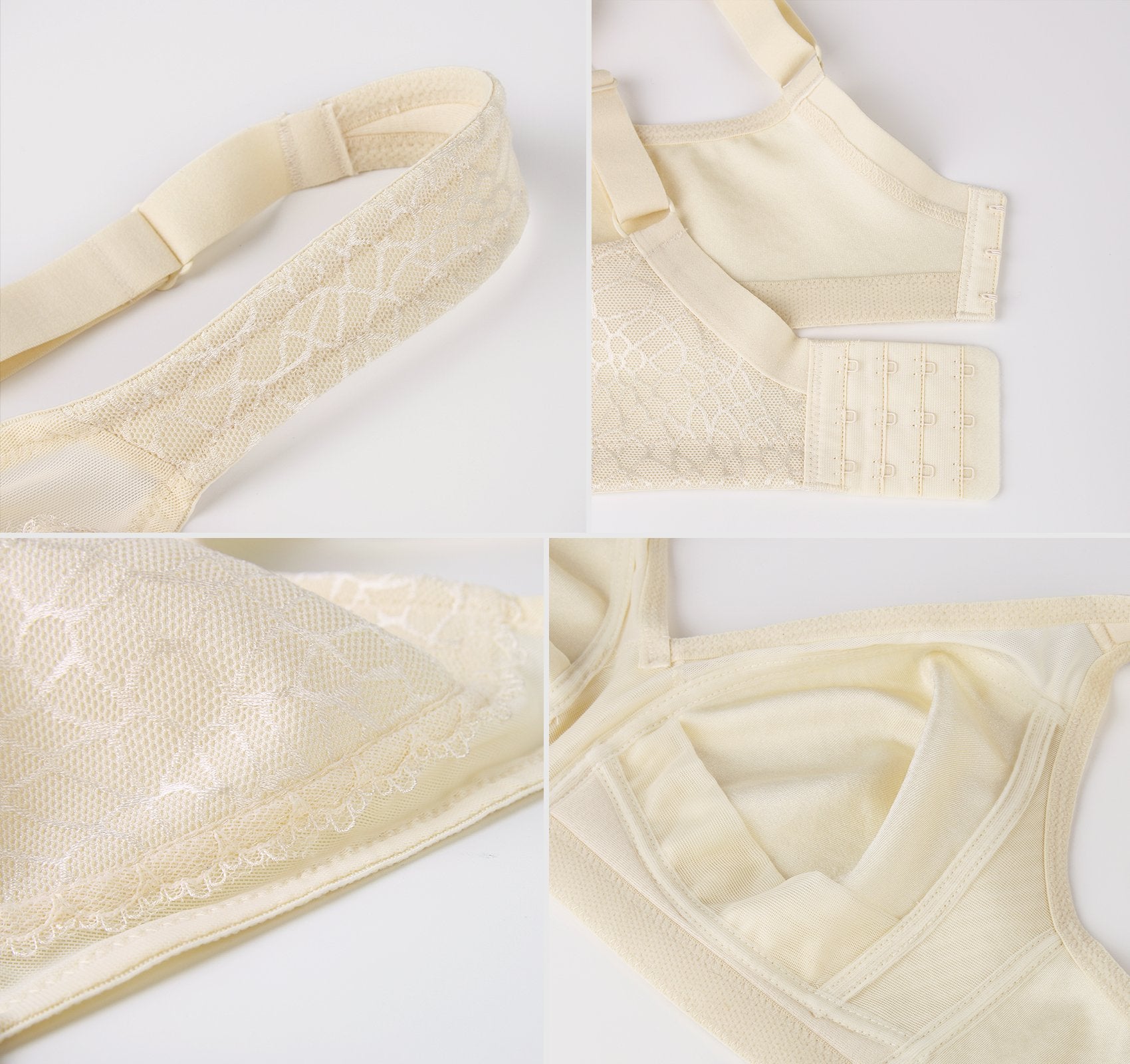 355 Full Figure Minimizer Bra Beige