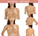 356 Multiway Strapless Full Figure Bra Pecan