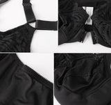 412 Front Close Bra Black
