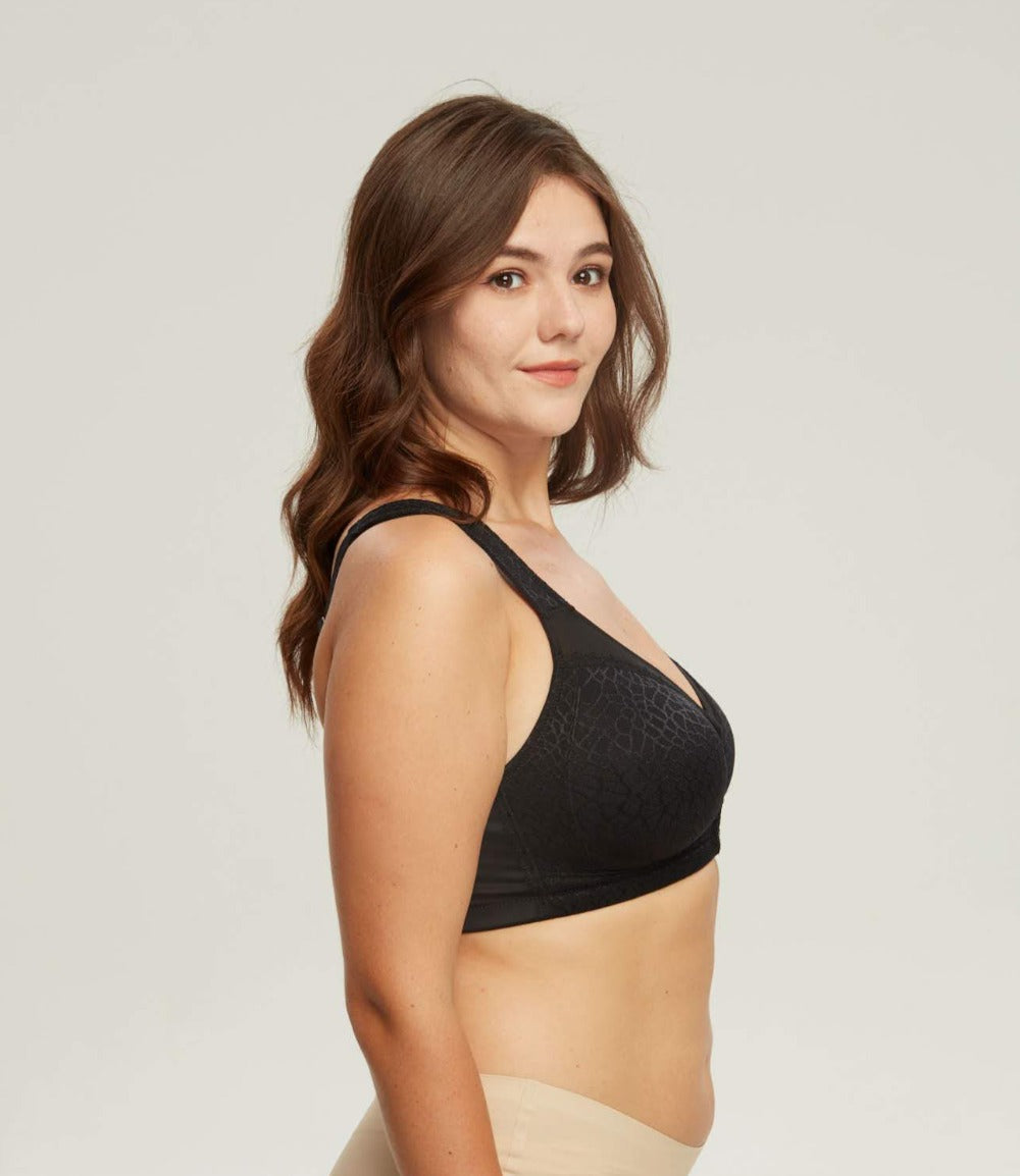 DOTVOL minimize bra with front buckle