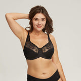 395 Lace Underwire Daily Bra Black