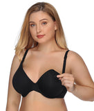 362 Breastfeeding Maternity Nursing Bra Black