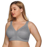 355 Full Figure Minimizer Bra Grey