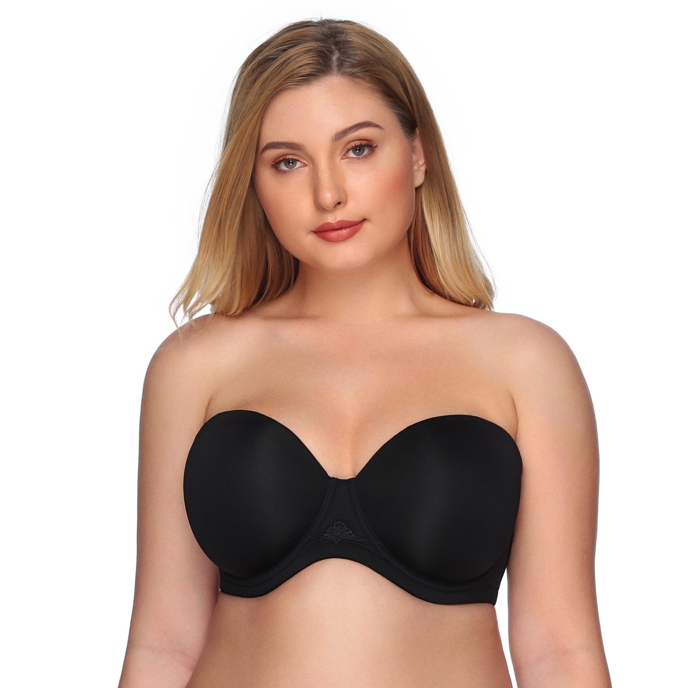 356 Multiway Strapless Full Figure Bra Black – DOTVOL