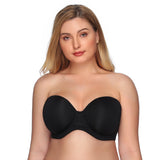 356 Multiway Strapless Full Figure Bra Black