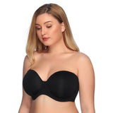 356 Multiway Strapless Full Figure Bra Black