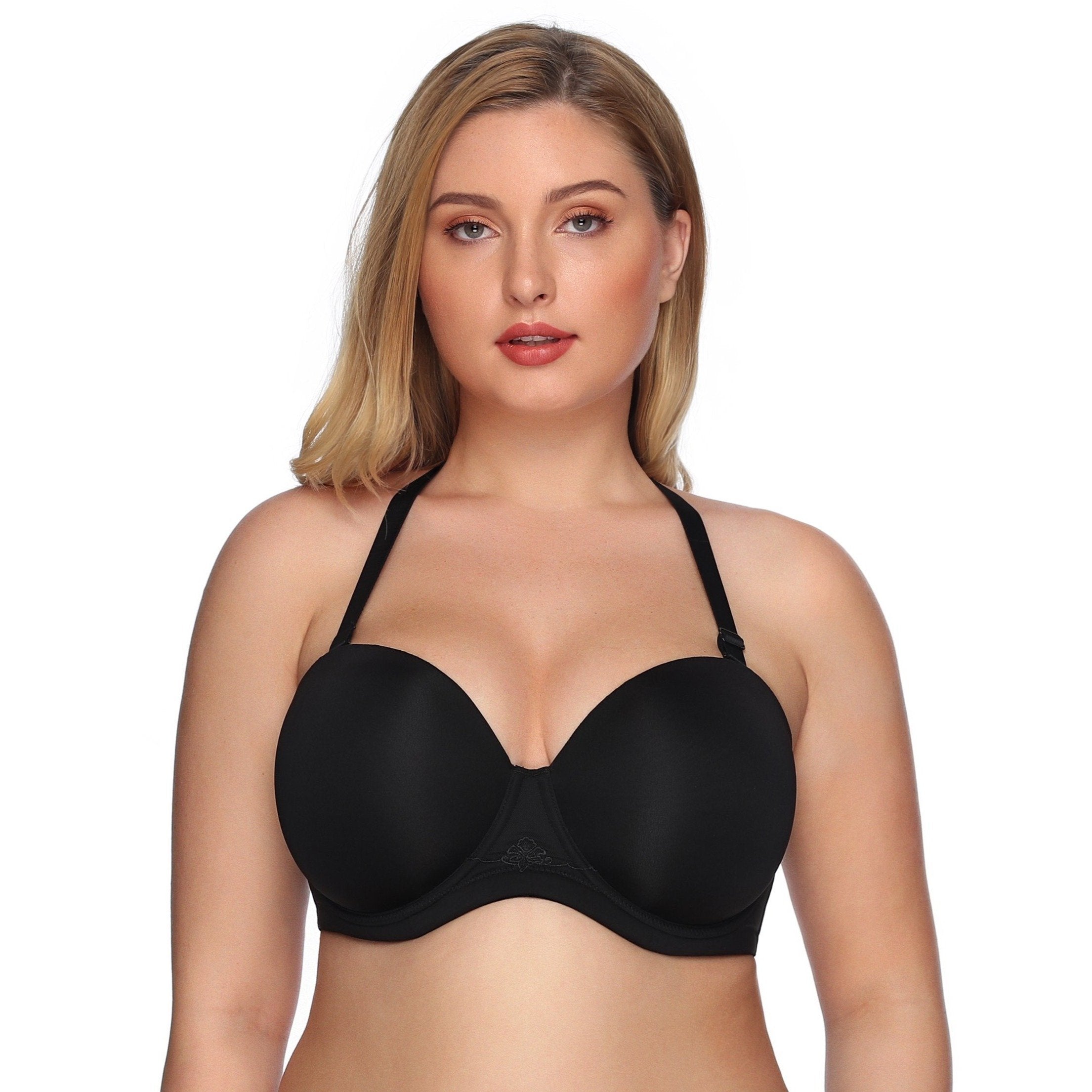 DotVol Women's Multiway Strapless Bra Full Figure Underwire