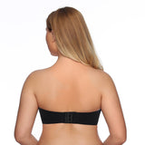 363 Push Up Lift Non-Slip Strapless Bra Black