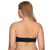 363 Push Up Lift Non-Slip Strapless Bra Black Lace