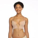 372 Deep V Seamless Bra Beige