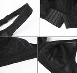 355 Full Figure Minimizer Bra Black