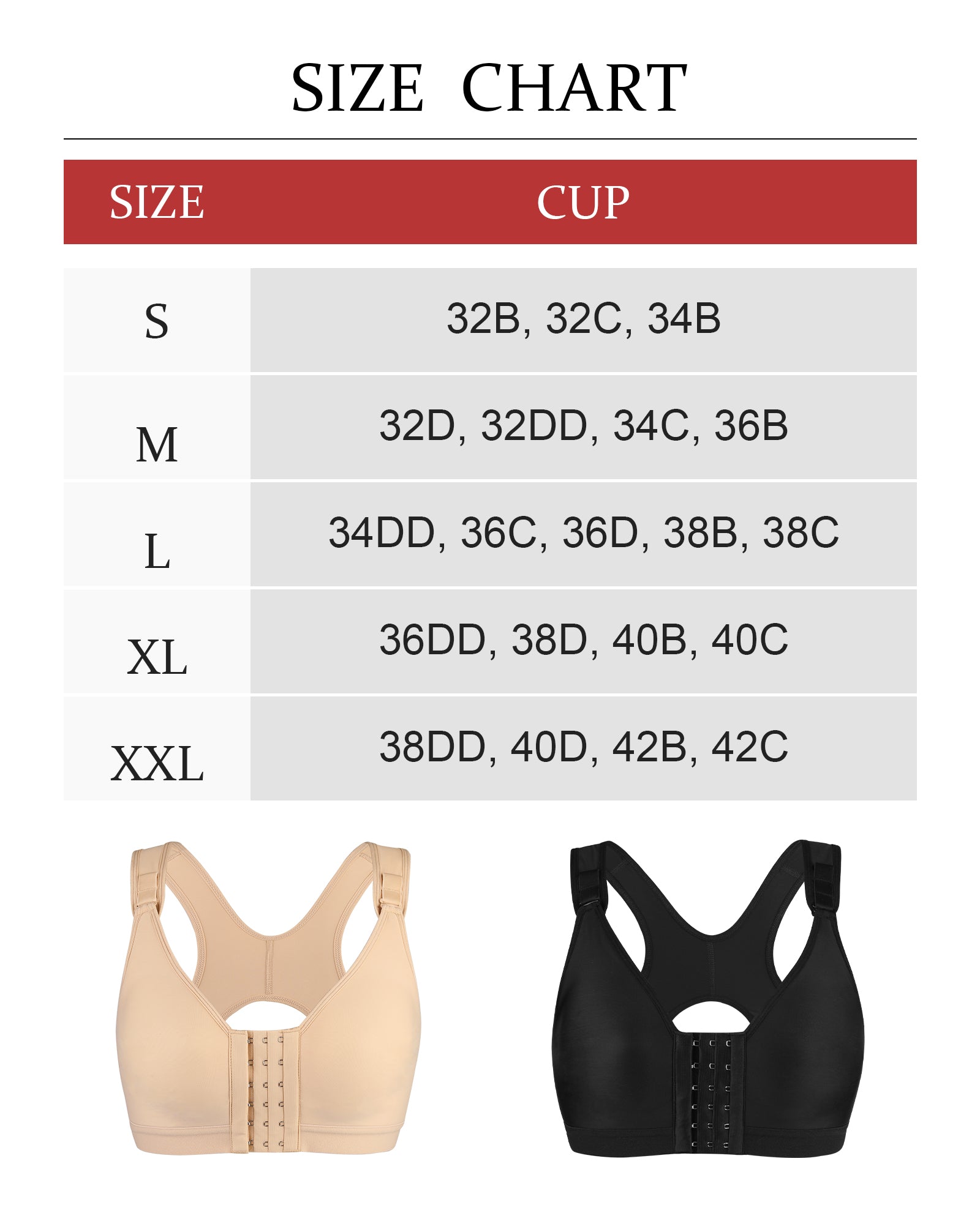 Front Open Bra, Size: 28 30 32 34 36 38 40 42 44 at Rs 50/piece in Surat